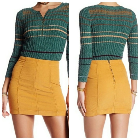 Free People Dresses & Skirts - Free people corduory skirt